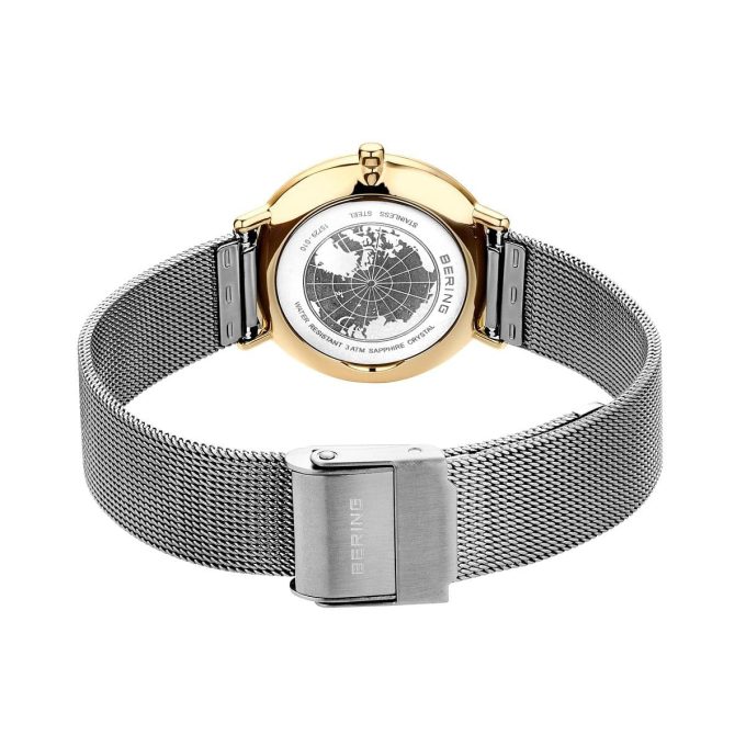 Bering Ladies Gold Steel Watch 15729-010