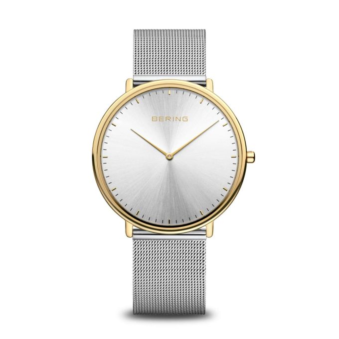 Bering Ladies Gold Steel Watch 15739-010