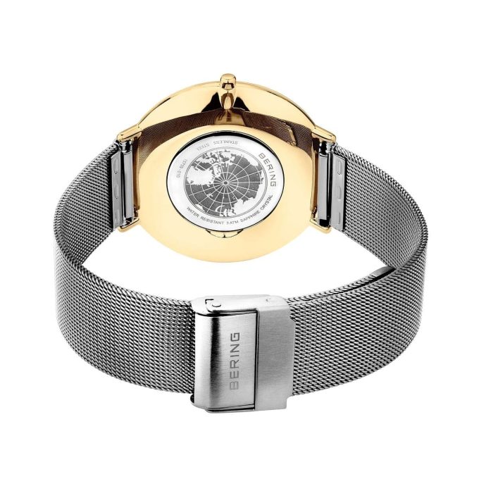 Bering Ladies Gold Steel Watch 15739-010