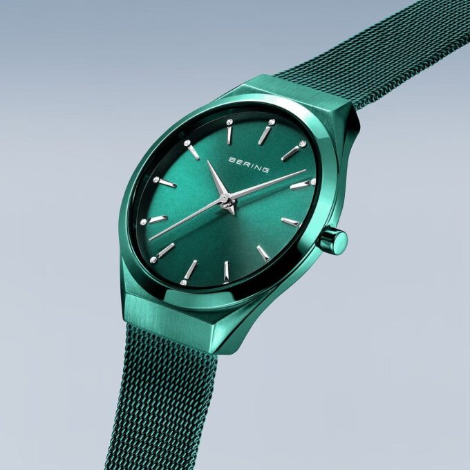 Bering Ultra Slim Ladies Teal Watch 18729-888