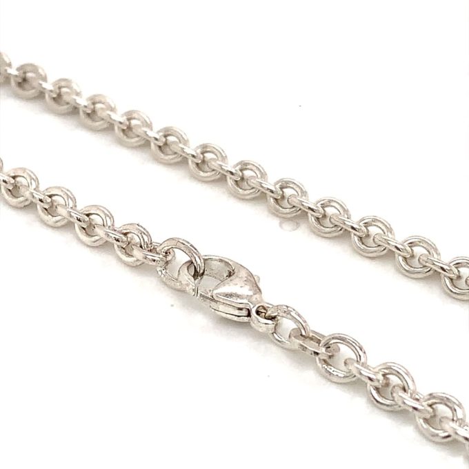 Silver Trace Link Chain - 19 Inch