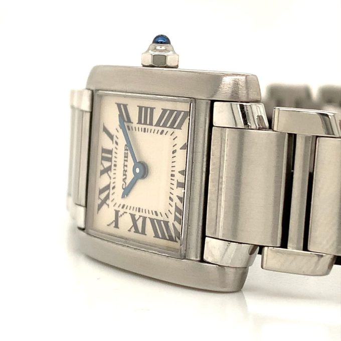 Cartier Tank Francaise Ladies Steel Watch 2300
