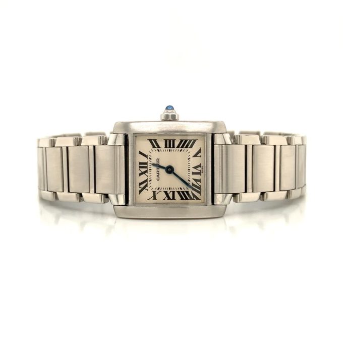 Cartier Tank Francaise Ladies Steel Watch 2300