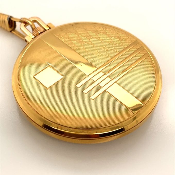 Oris 1975 Gold Plate Pocket Watch - 3271/2