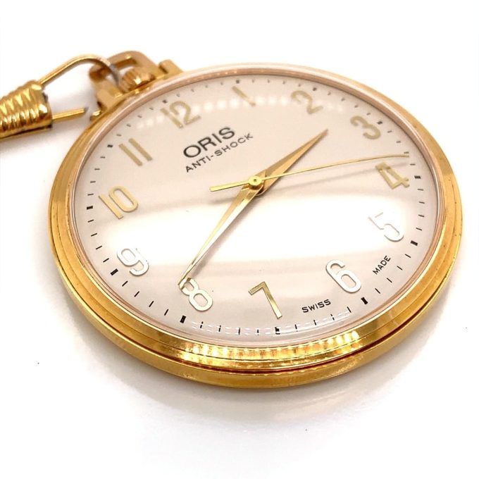 Oris 1975 Gold Plate Pocket Watch - 3271/2