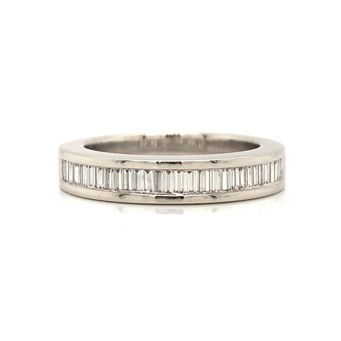 Channel Set Baguette Diamond Eternity Ring