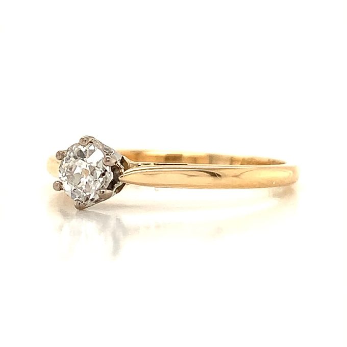 Vintage 0.30ct Diamond Solitaire Ring