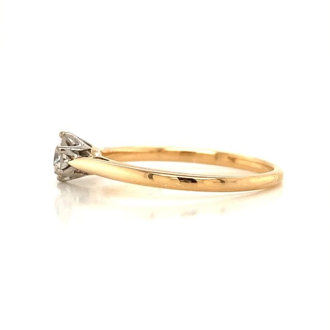 Vintage 0.30ct Diamond Solitaire Ring