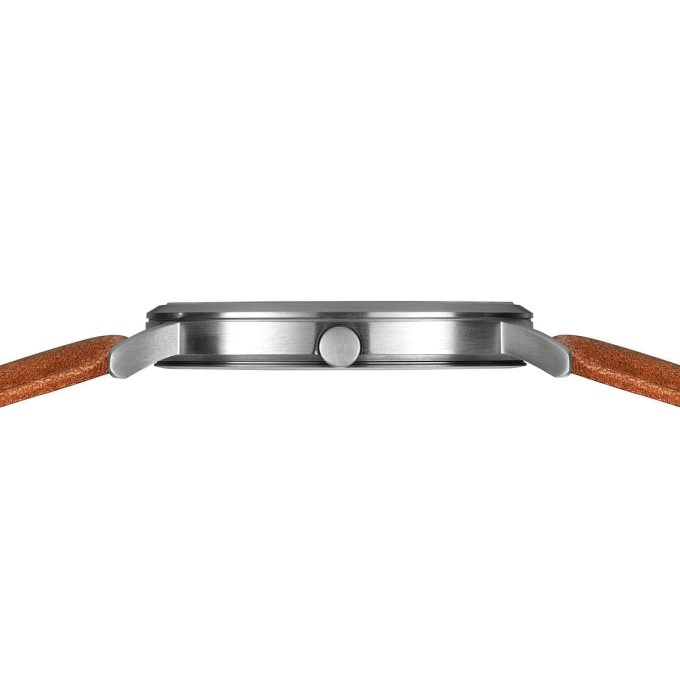 Bering Gents Slim Titanium Forest Green Watch 18640-568