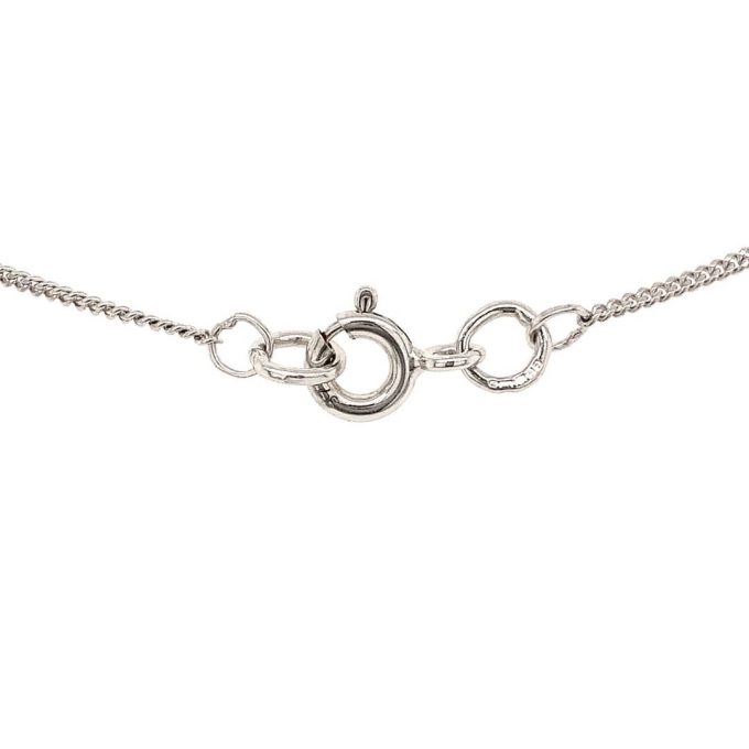 Silver Hand Engraved Locket Necklace