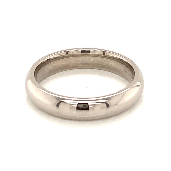 Ladies Palladium 4mm Band