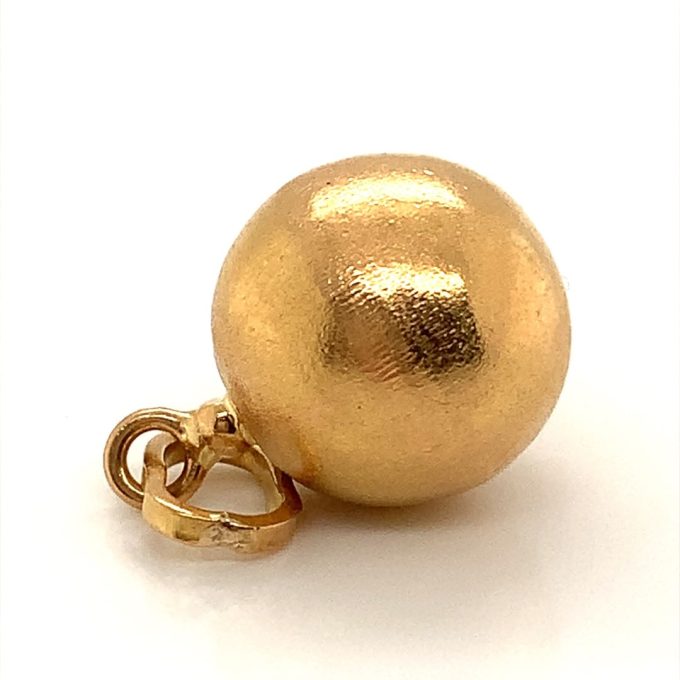 18ct Gold Ball Charm