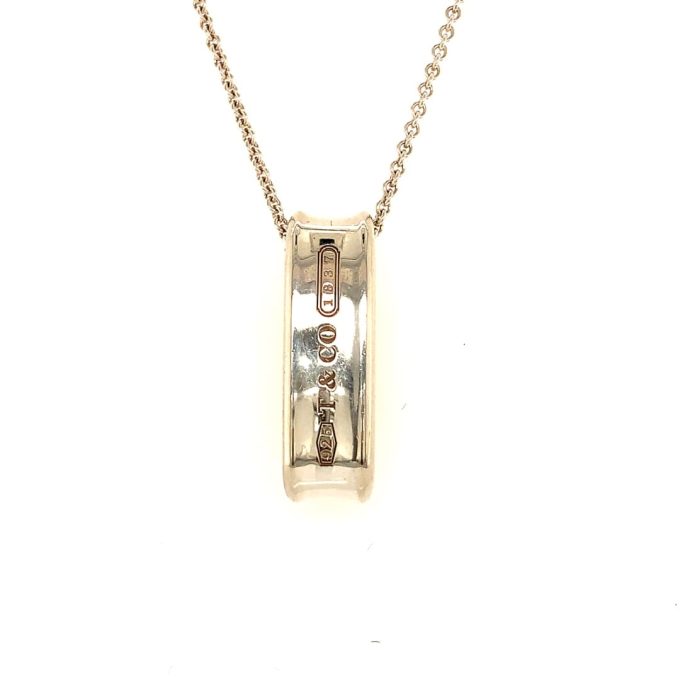 Tiffany & Co. Silver 1837 Necklace