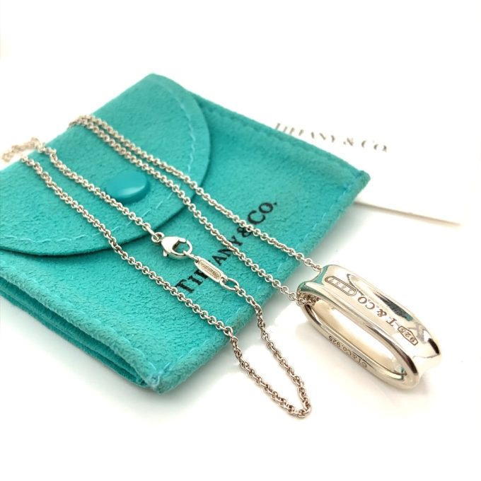 Tiffany & Co. Silver 1837 Necklace
