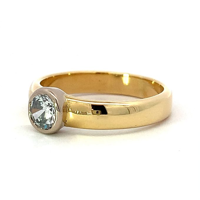 0.30ct Diamond Solitaire Band Style Ring