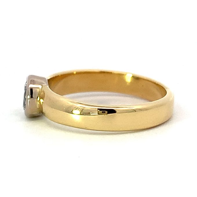 0.30ct Diamond Solitaire Band Style Ring