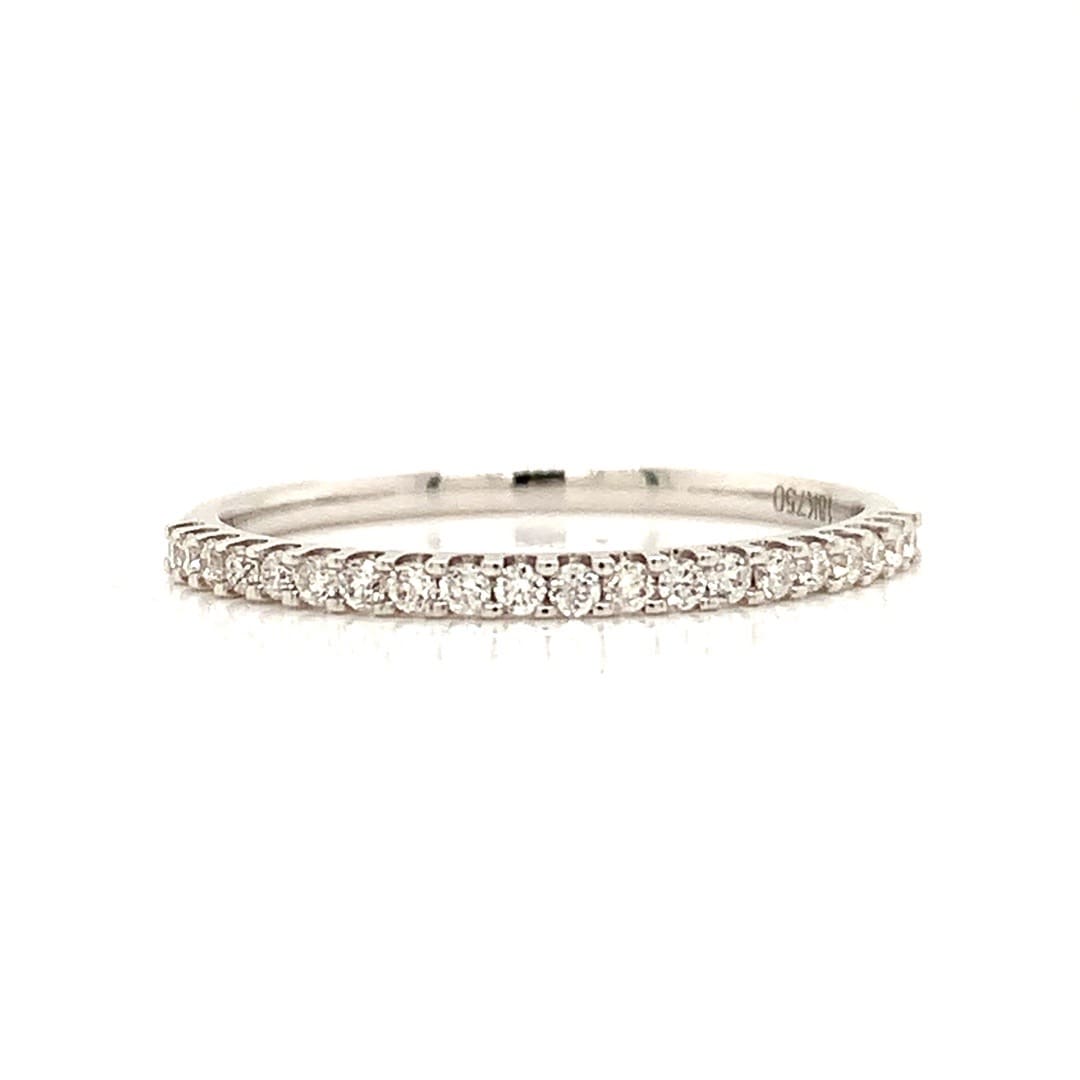 18ct White Gold 0.15ct Diamond Eternity Ring