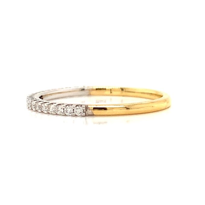 18ct Yellow Gold 0.15ct Diamond Eternity Ring