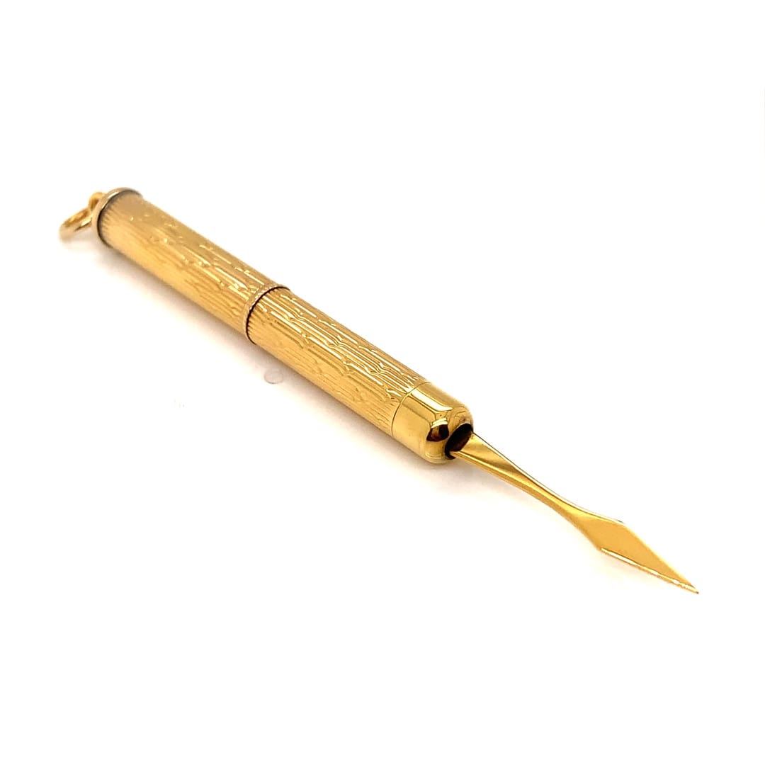 Gold Twist-open Toothpick
