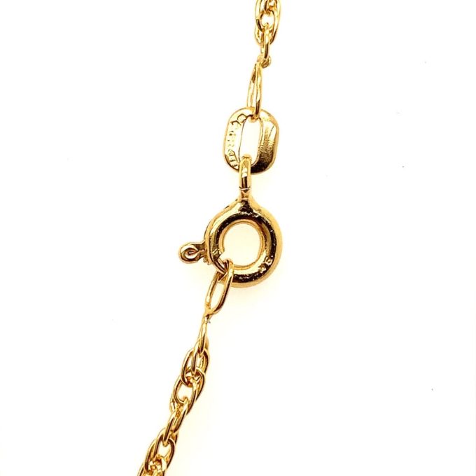 9ct Yellow Gold Prince of Wales Link Chain - 18"