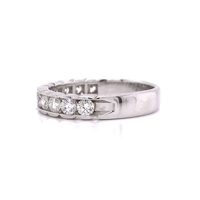 Channel Set Diamond Eternity Ring