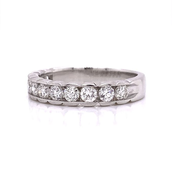 Channel Set Diamond Eternity Ring