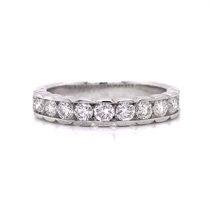 Channel Set Diamond Eternity Ring