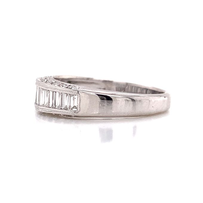 Channel Set Baguette Diamond Eternity Ring