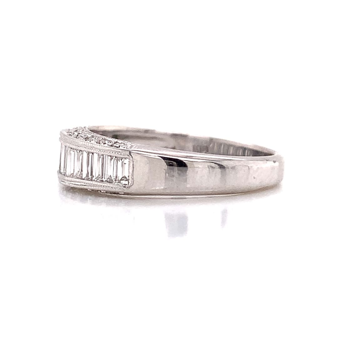 Channel Set Baguette Diamond Eternity Ring