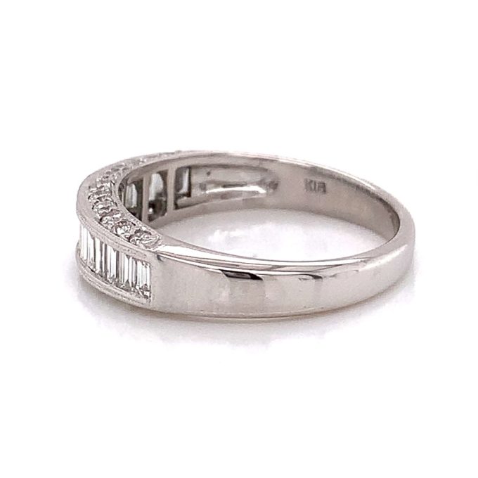 Channel Set Baguette Diamond Eternity Ring