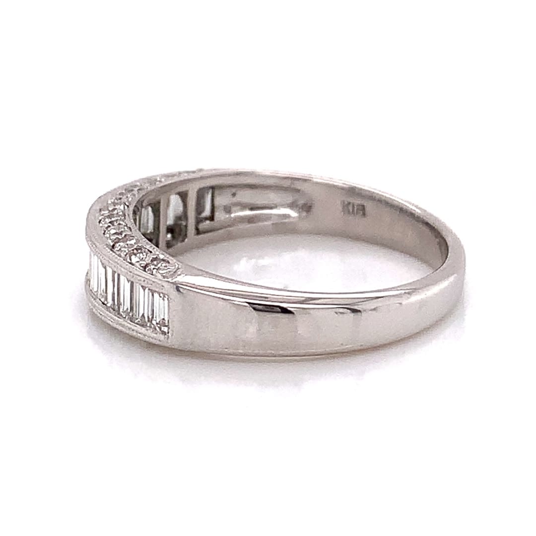 Channel Set Baguette Diamond Eternity Ring