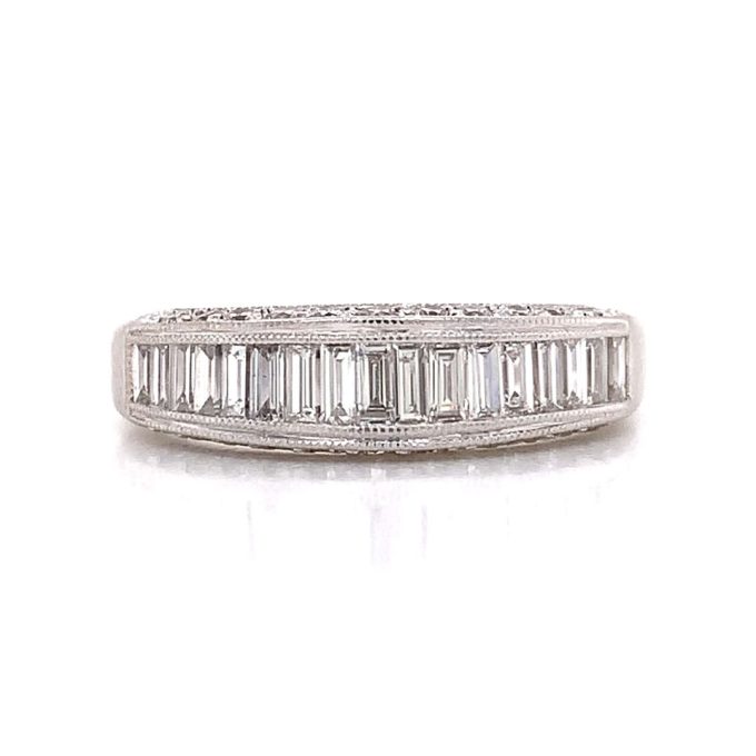 Channel Set Baguette Diamond Eternity Ring