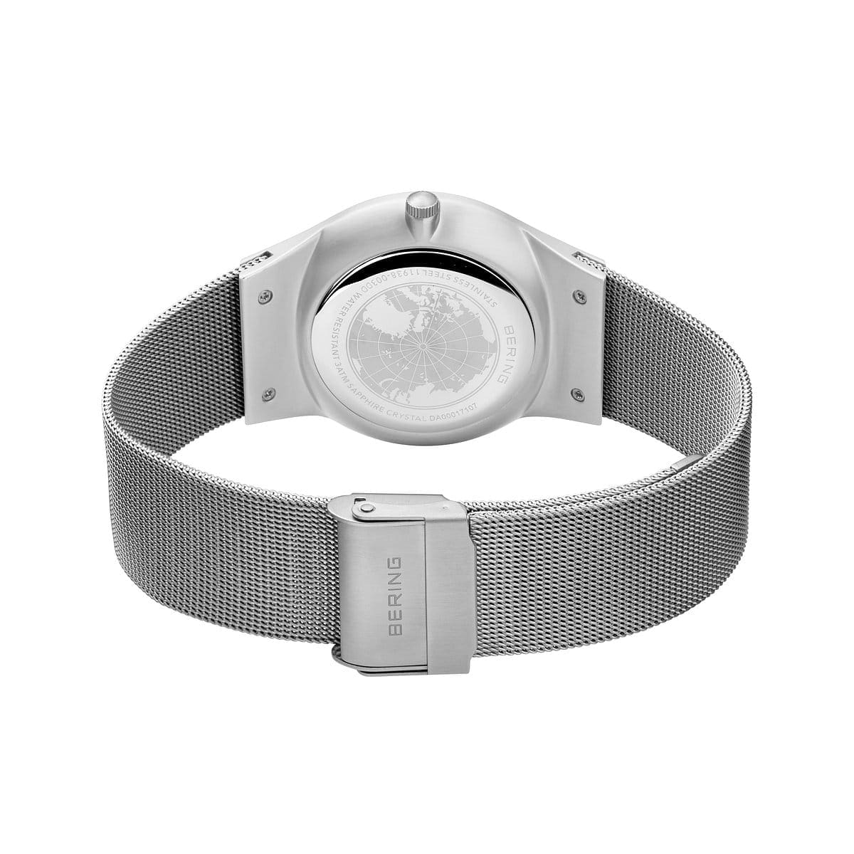 Bering Classic Steel Blue Dial Watch 11938-003DD