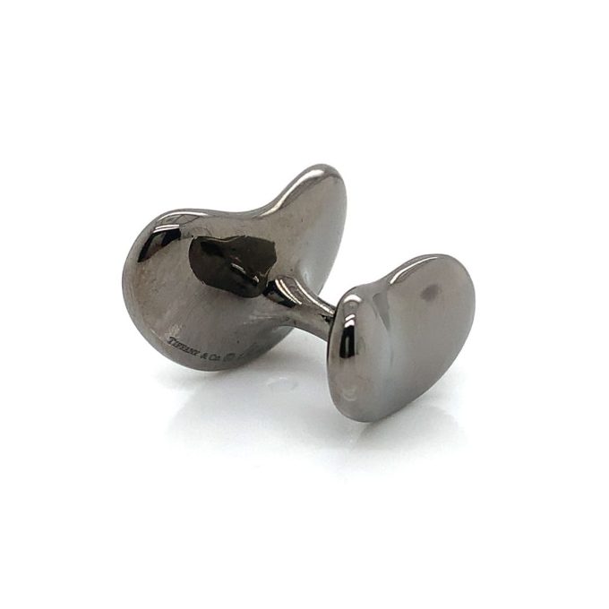 Tiffany Elsa Peretti 'Bean' Cufflinks