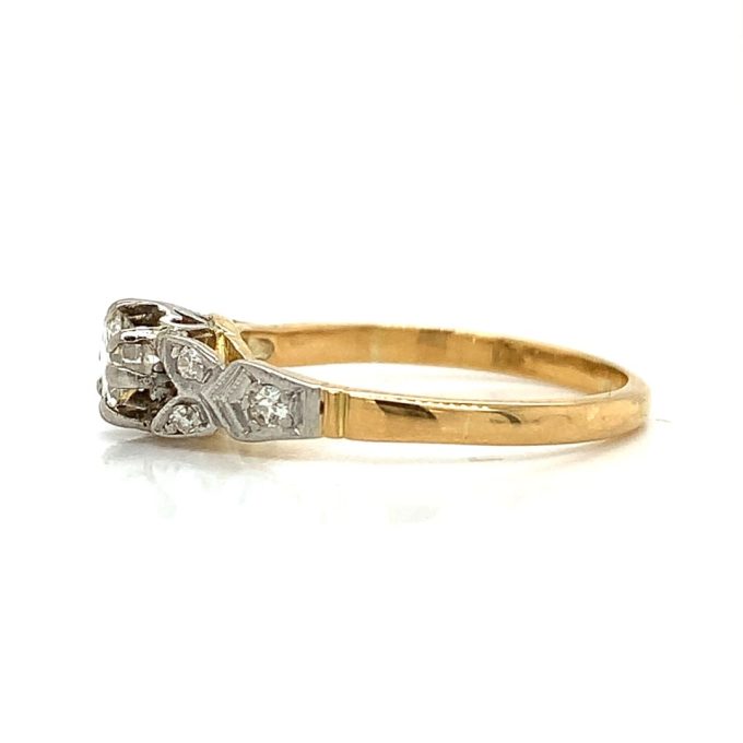 Vintage 0.40ct Diamond Solitaire Ring