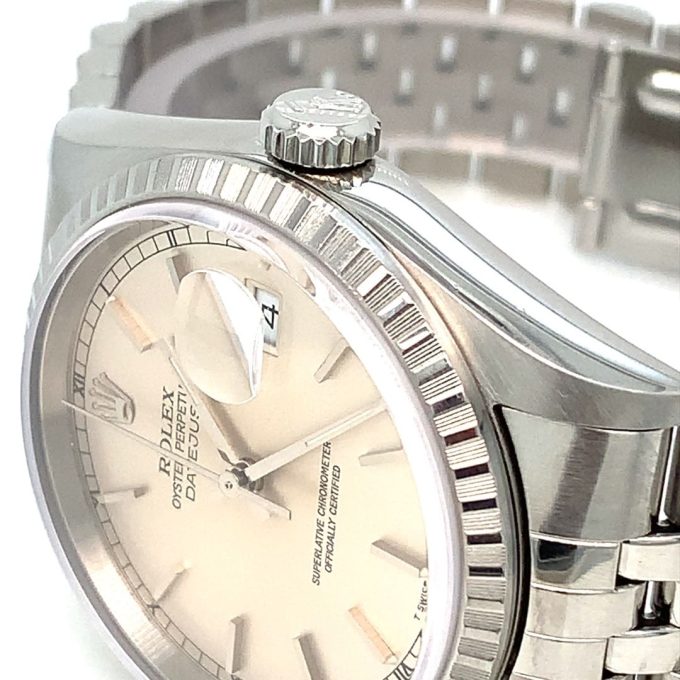Rolex DateJust 36 'Silver Lining' Watch