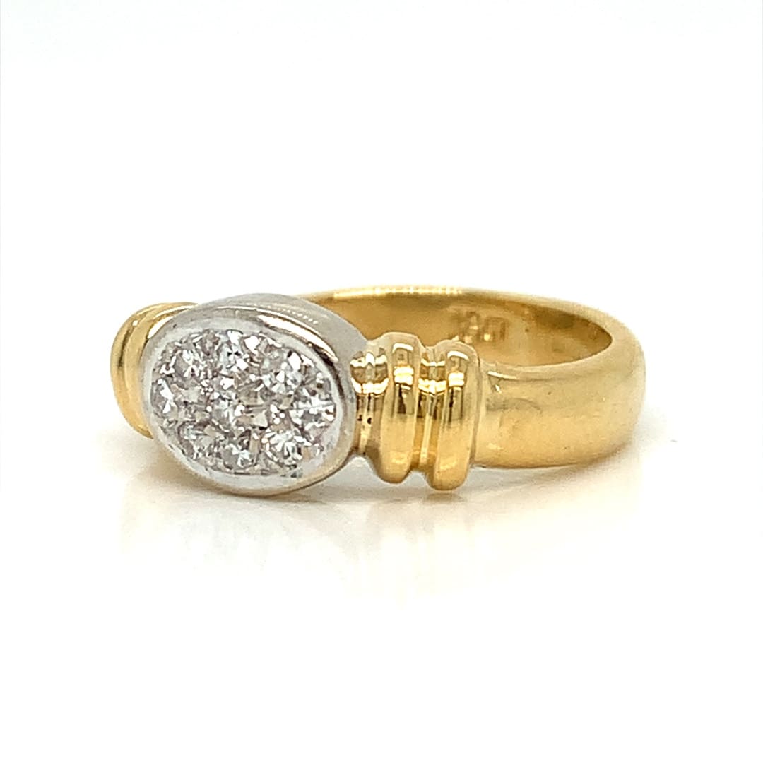 Diamond Pave Dress Ring