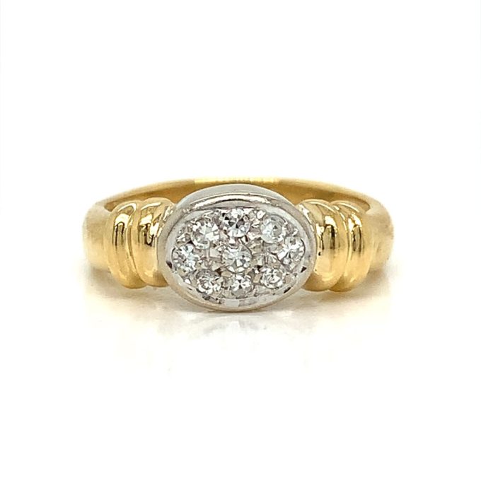 Diamond Pave Dress Ring