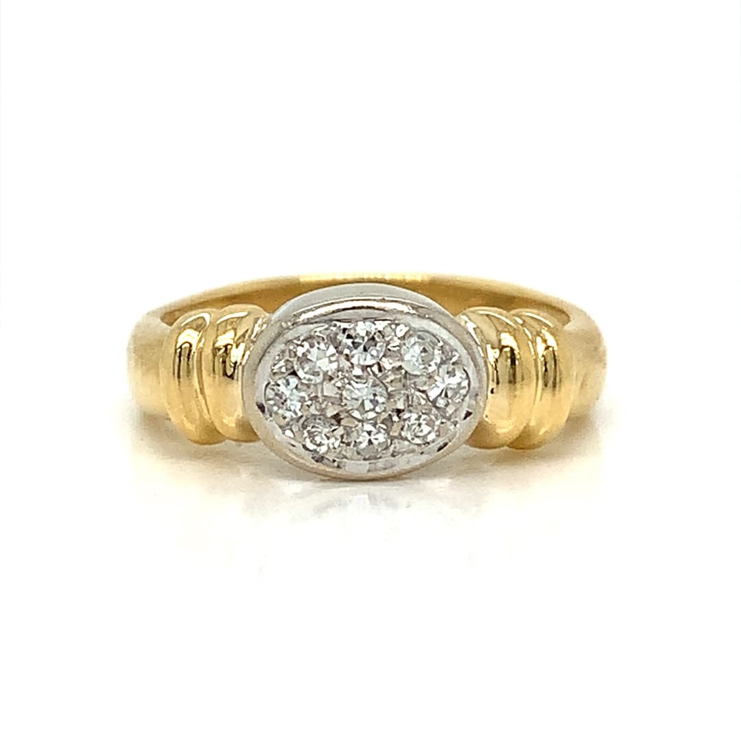 Diamond Pave Dress Ring