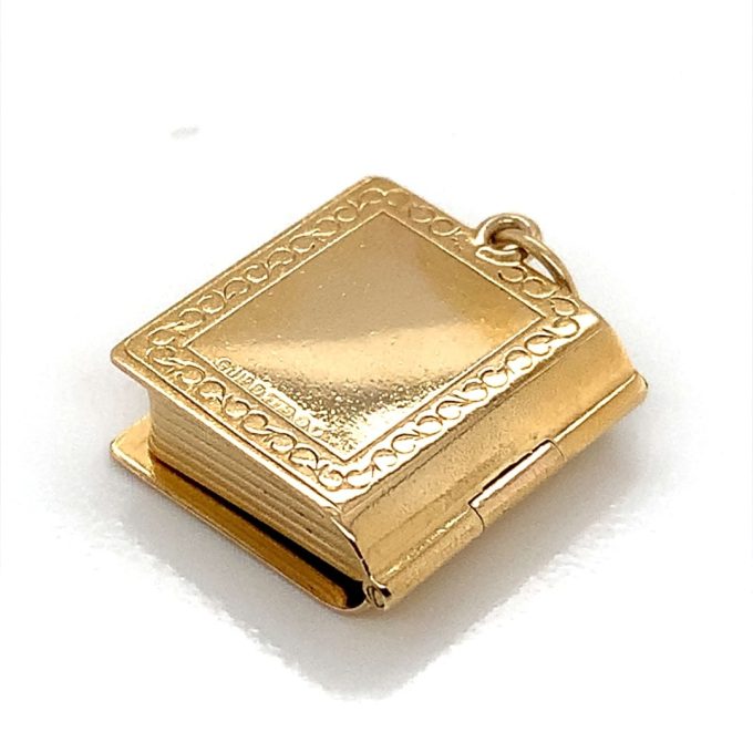 9ct Gold Bible Charm