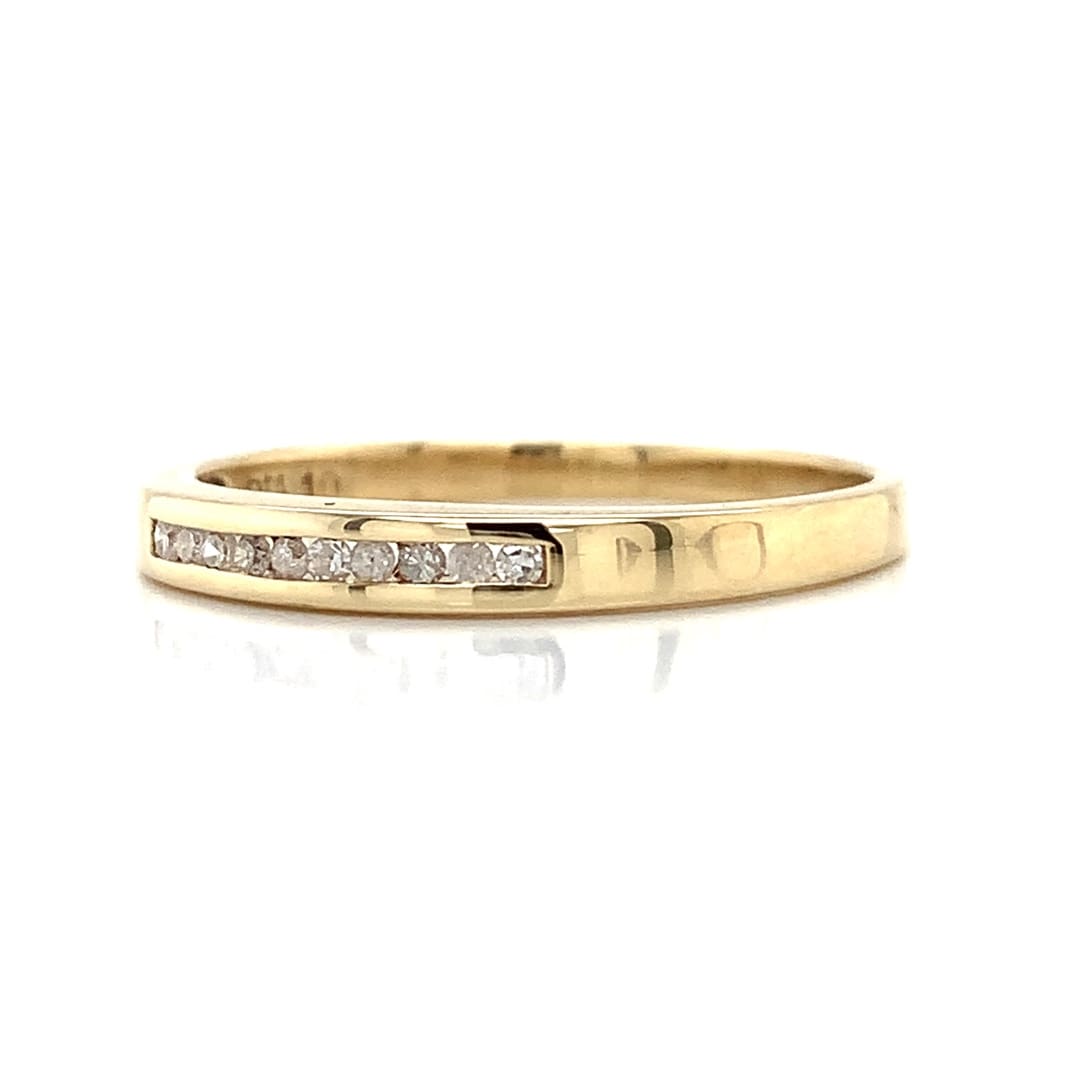 Channel Set Diamond Eternity Ring