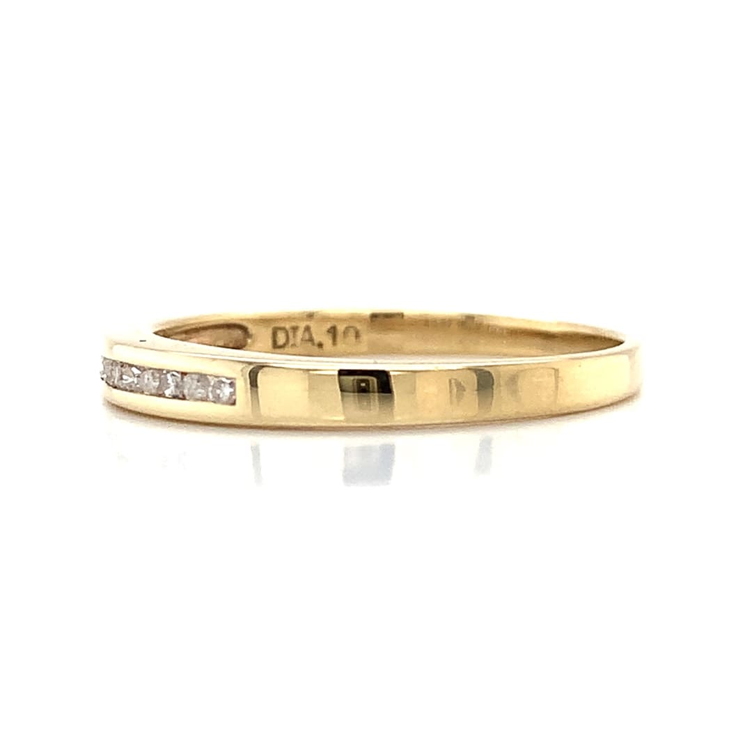 Channel Set Diamond Eternity Ring