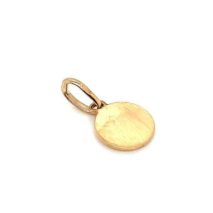 Small 9ct Gold St. Christopher - 8mm