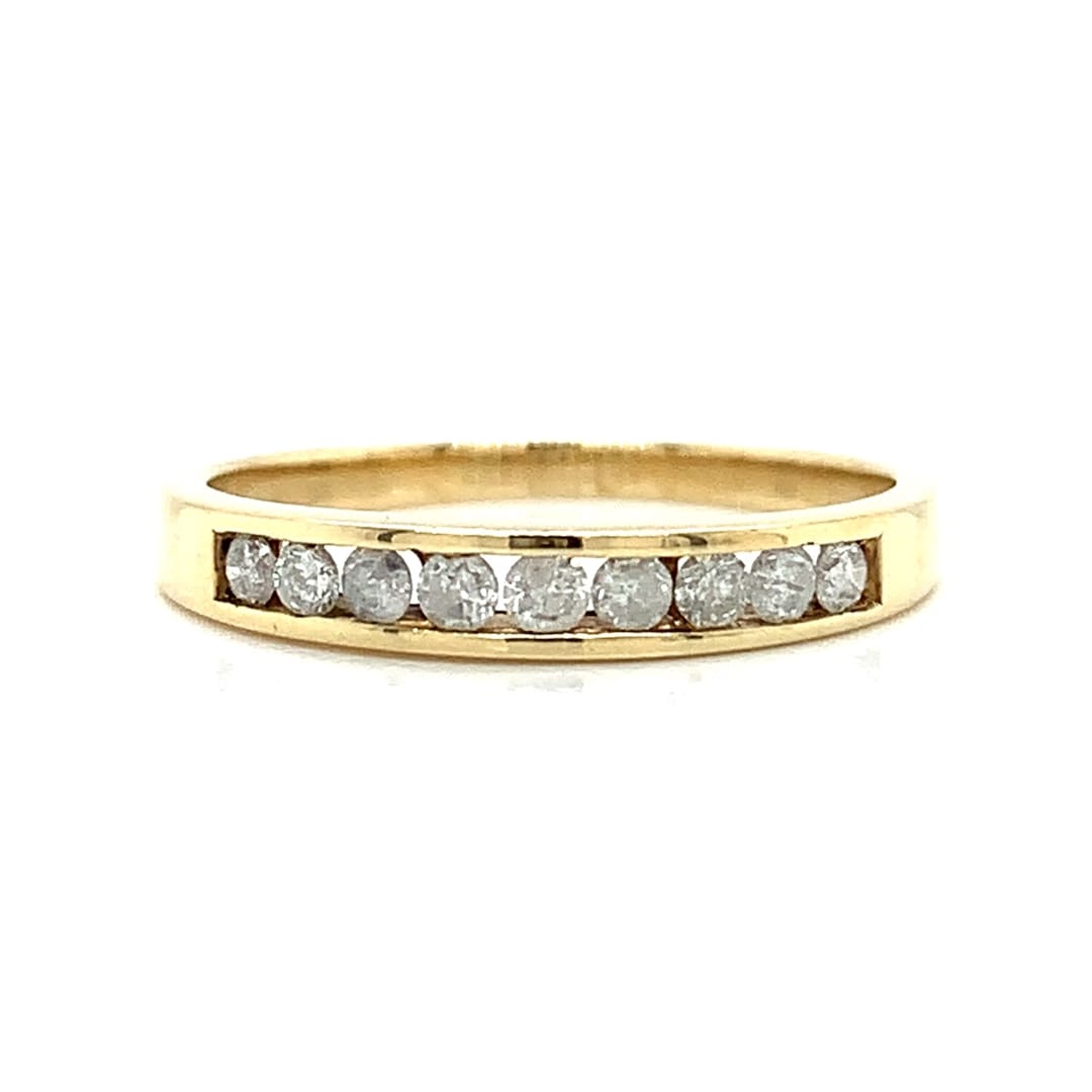 Channel Set Diamond Eternity Ring