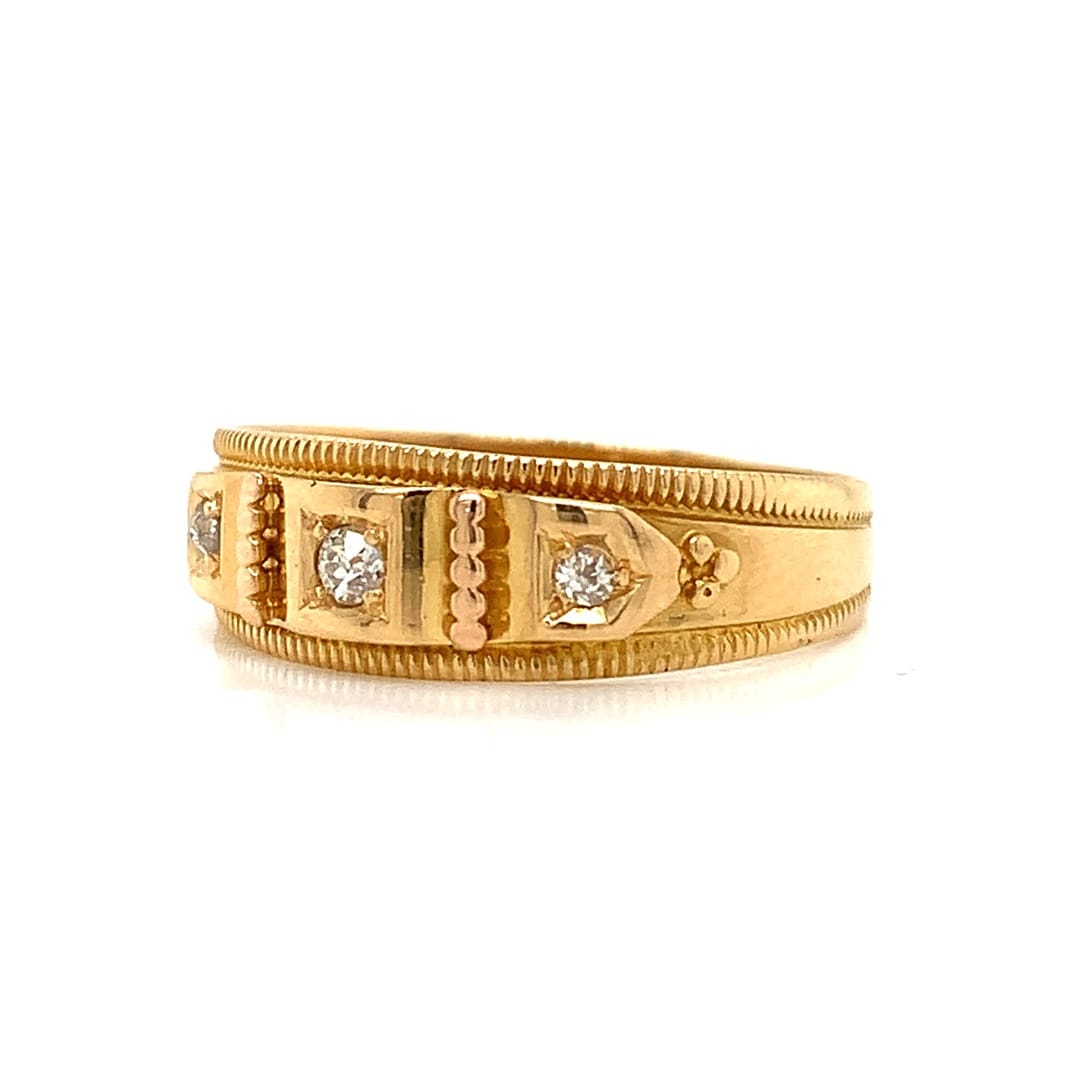 Antique Diamond Set Band Ring