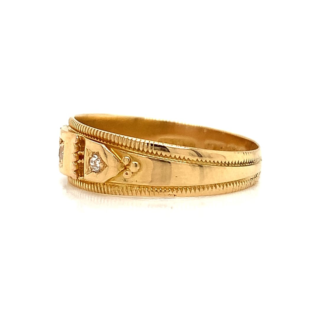 Antique Diamond Set Band Ring