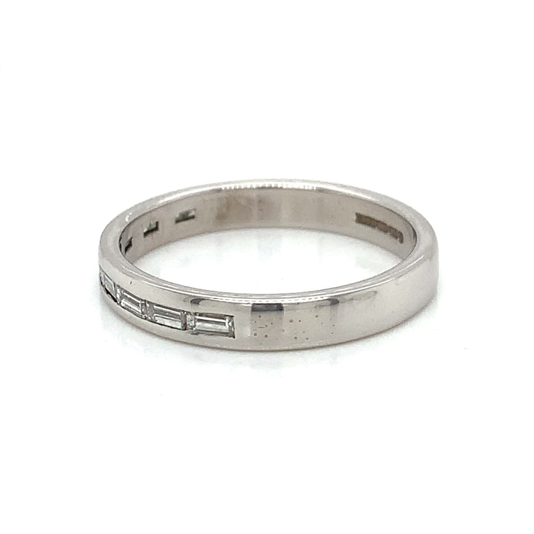 East to West Baguette Diamond Eternity Ring