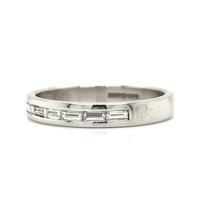 East to West Baguette Diamond Eternity Ring