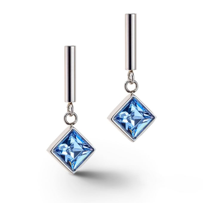Coeur De Lion Blue Drop Stud Earrings 6006210741