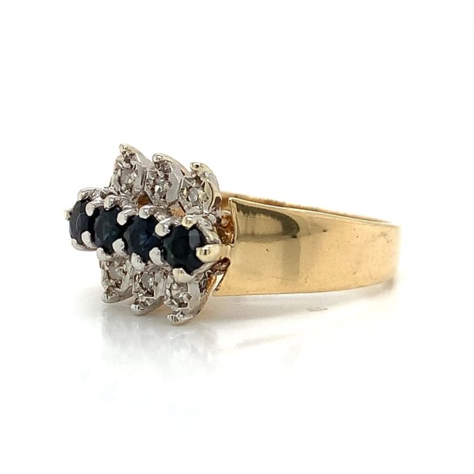 Sapphire and Diamond Dress Ring
